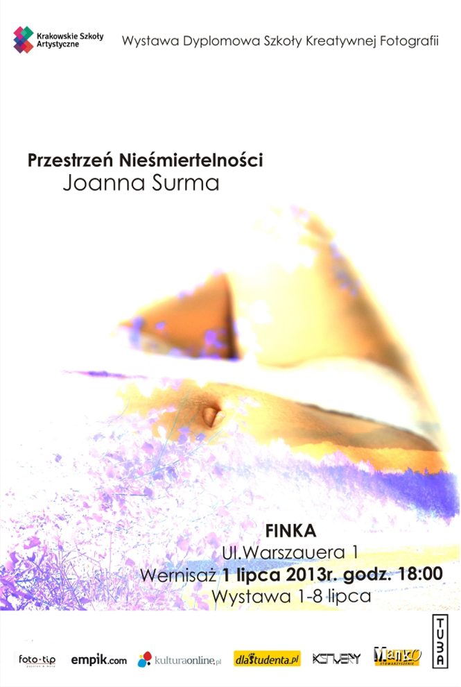 Joanna Surma plakat do wystawy