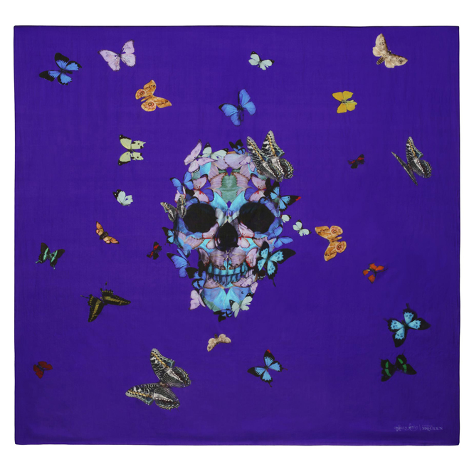 damien hirst x alexander mcqueen