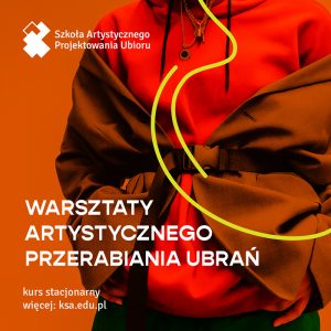 warsztaty artystycznego przerabiania ubrań 